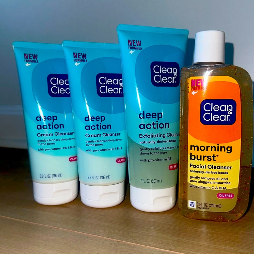 Clean and clear face wash